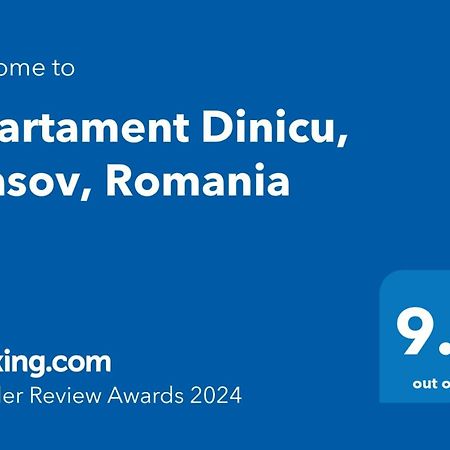 Apartament Dinicu, Brasov, Romania Braşov Exterior foto